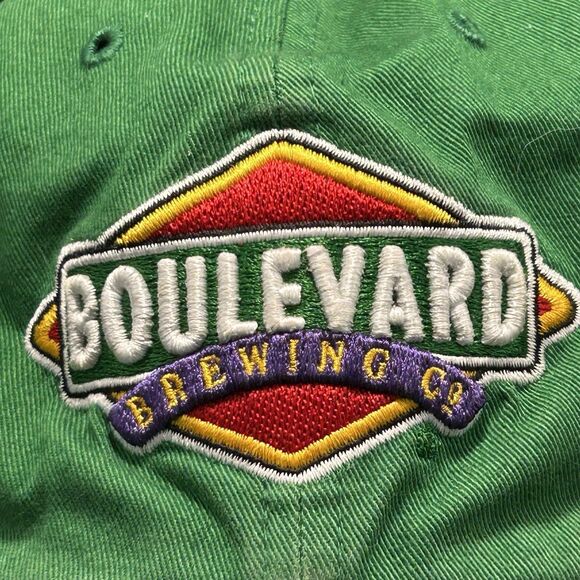Bloulevard Brewing Co Hat Unisex Green Adjustable back Cap 47' Brand - Picture 3 of 8